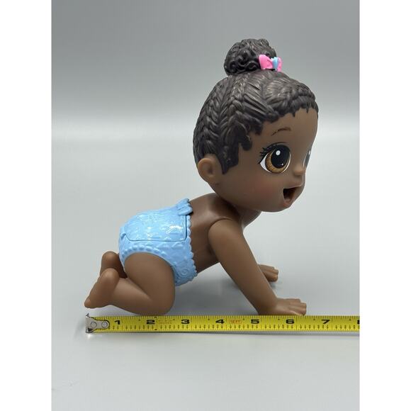 BABY ALIVE Lil Snacks African American Crawling Position Doll Only - Picture 10 of 10